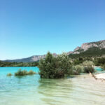 Plage de Cadeno à Moustiers Sainte Marie